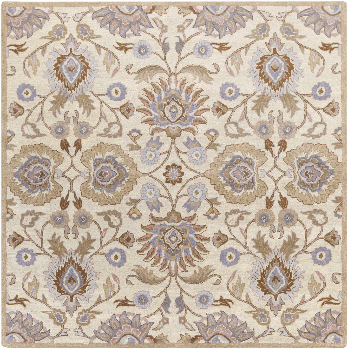 Conesus Hand Tufted Ivory 1109 Wool Rug-8