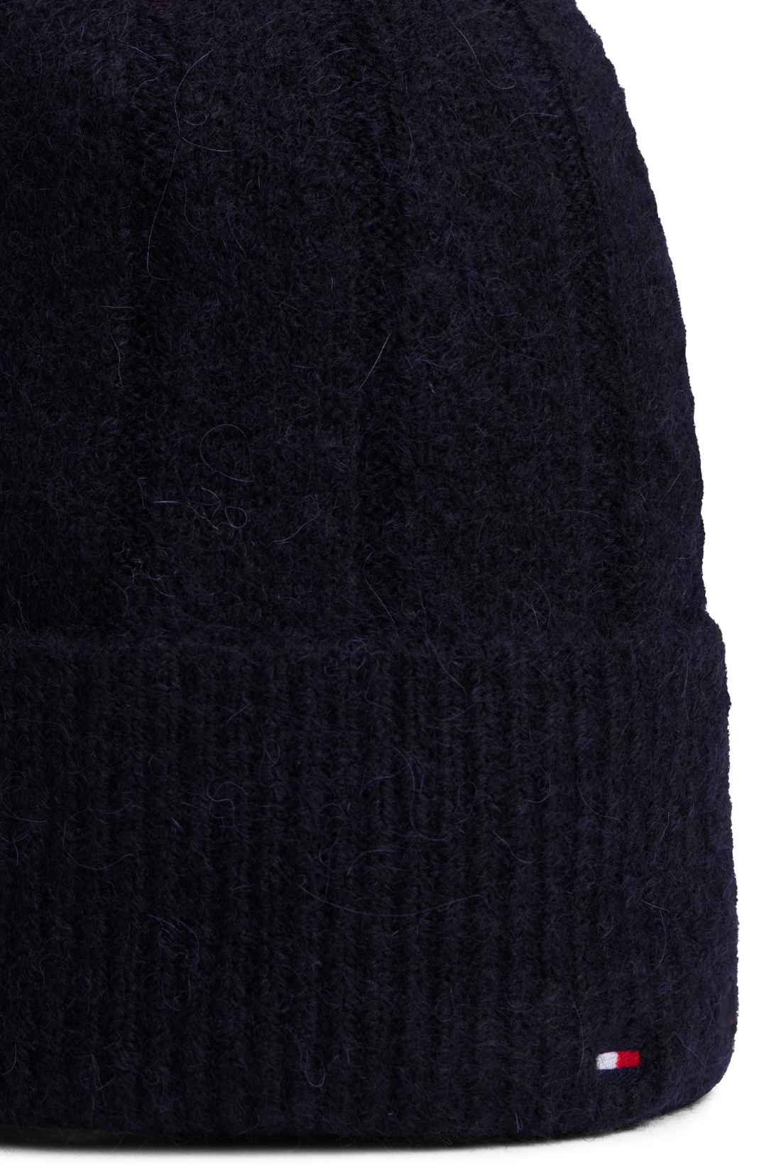 TOMMY HILFIGER - Women's beanie in alpaca and wool blend  - Size OS-8