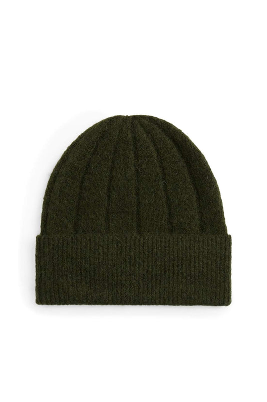 TOMMY HILFIGER - Women's beanie in alpaca and wool blend  - Size OS-10