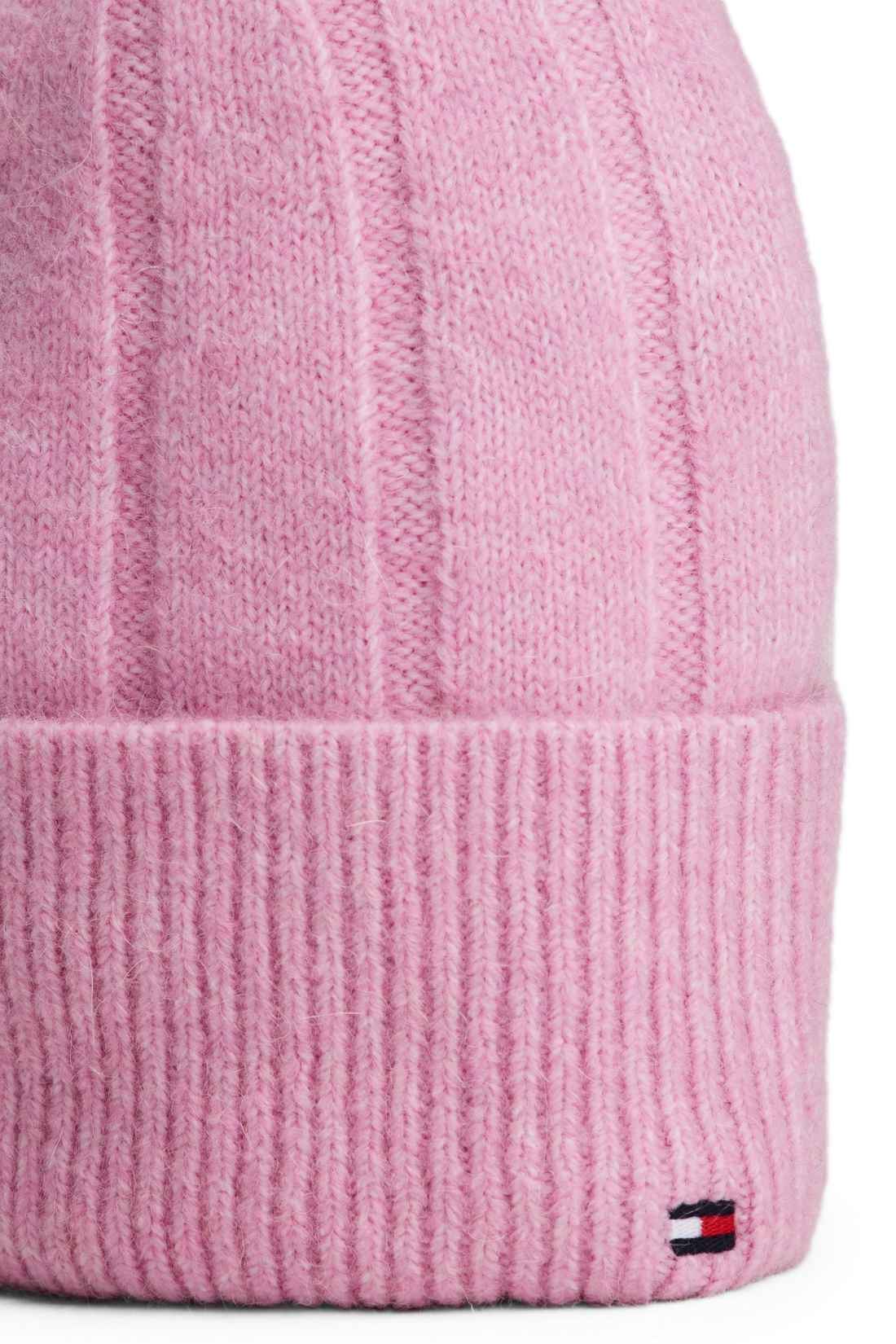 TOMMY HILFIGER - Women's beanie in alpaca and wool blend  - Size OS-17