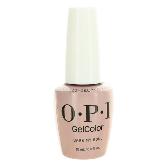 OPI Gel Nail Polish, .5 oz Gel Color- Bare My Soul