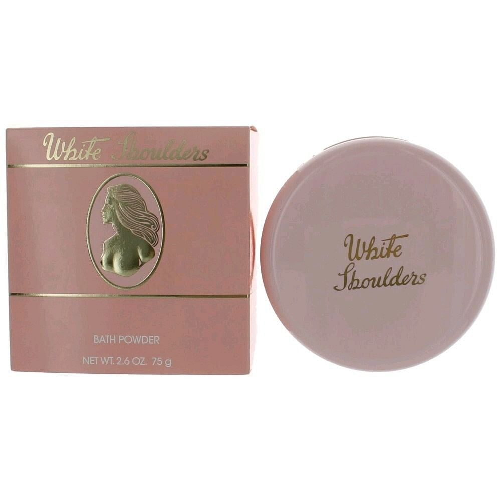 White Shoulders by Parfums International, 2.6 oz Bath Powder for Women-0