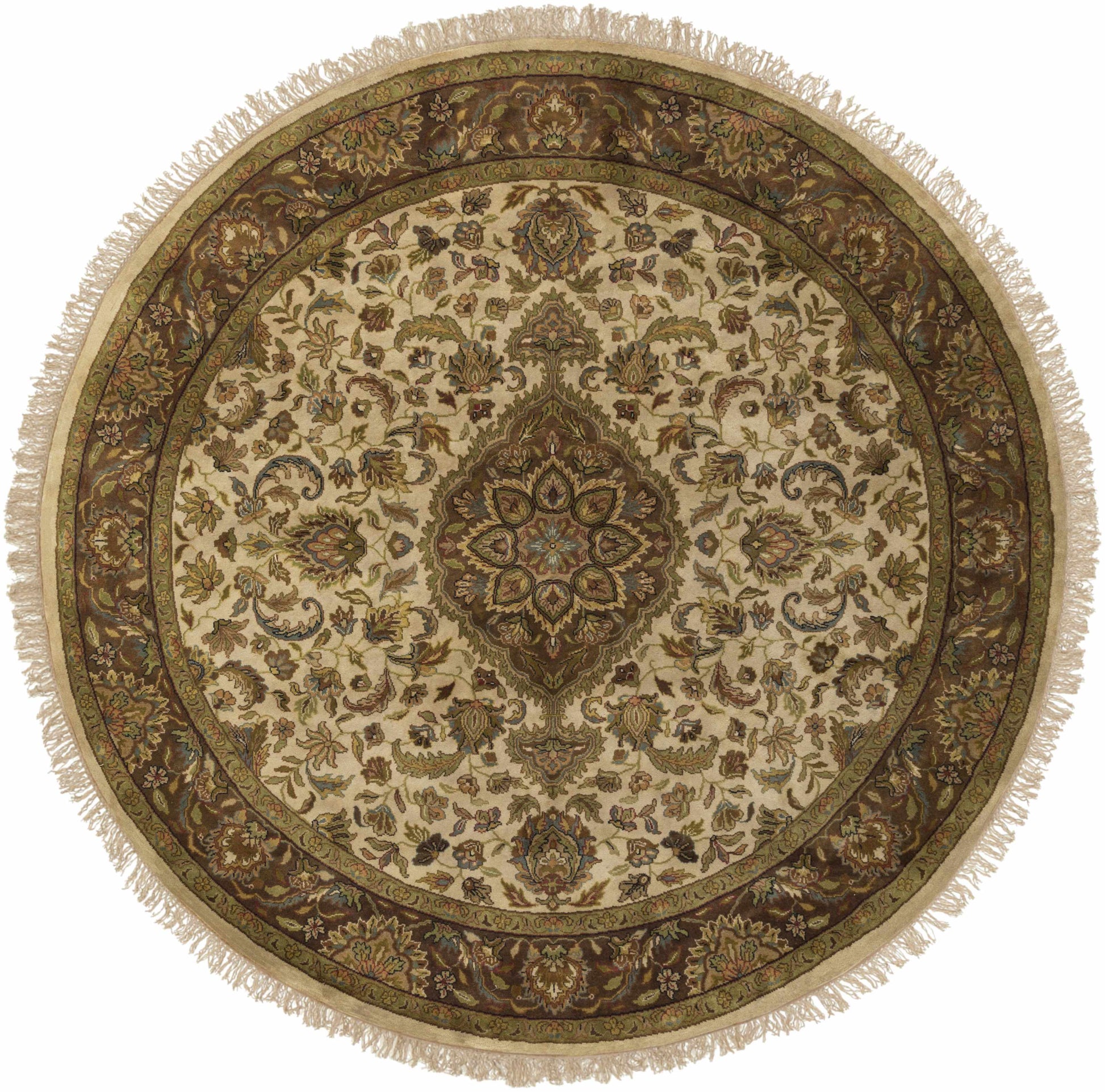 Azalia Premium Wool 8' Round Rug - Clearance-2