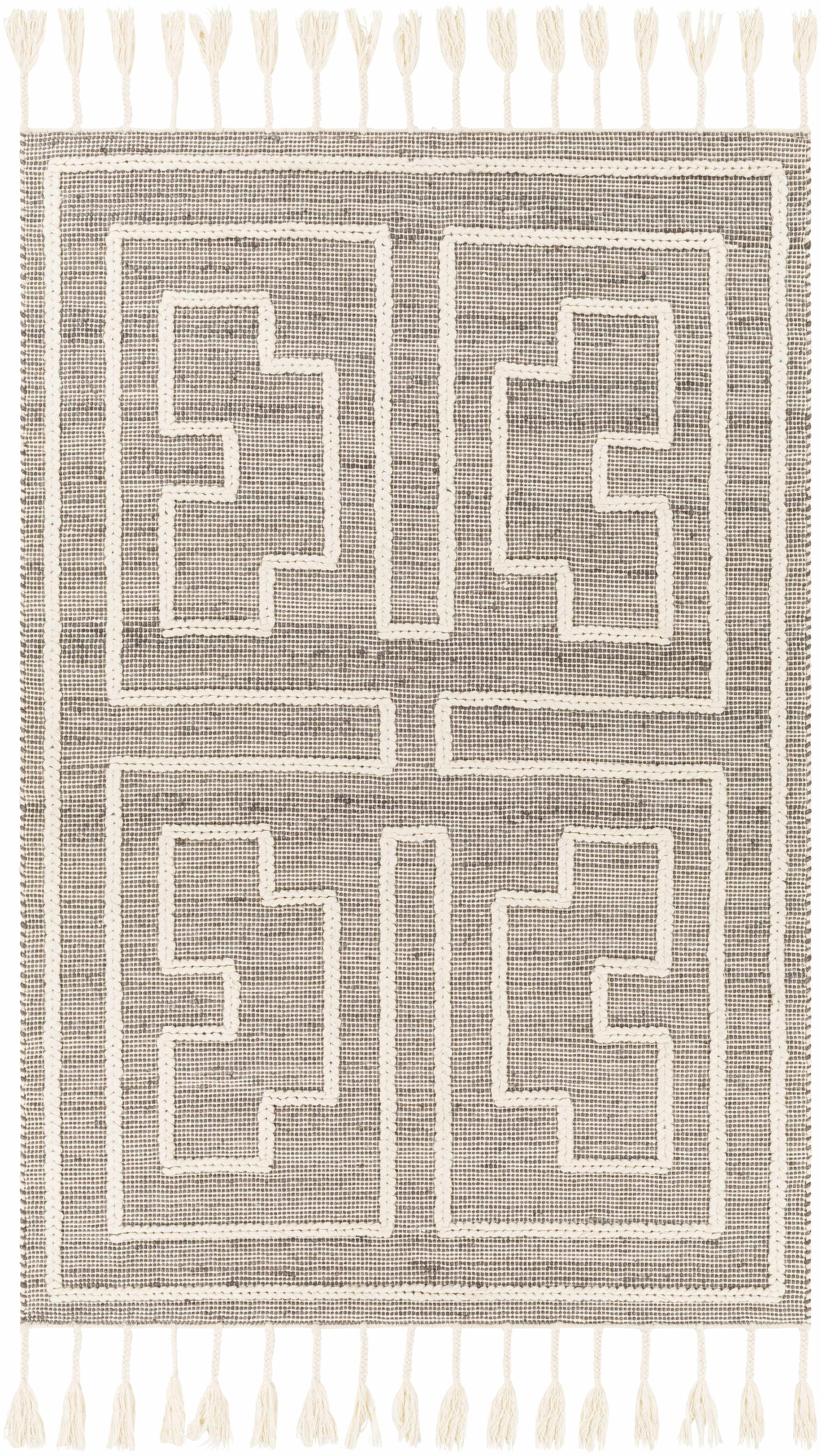 Azra Tasseled Jute&Wool Rug-0