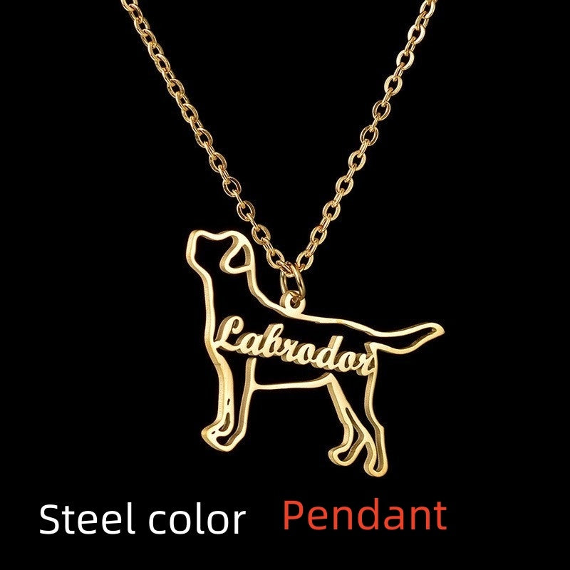 Personalized European And American Name Necklace For Women