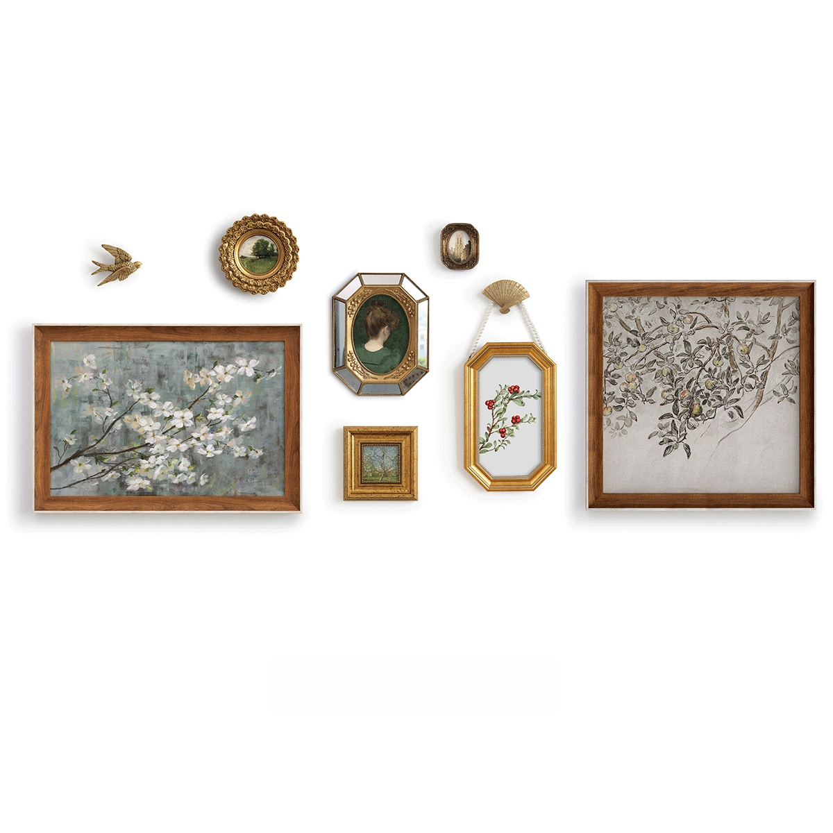 Botanical Wall Art Set of 8-5