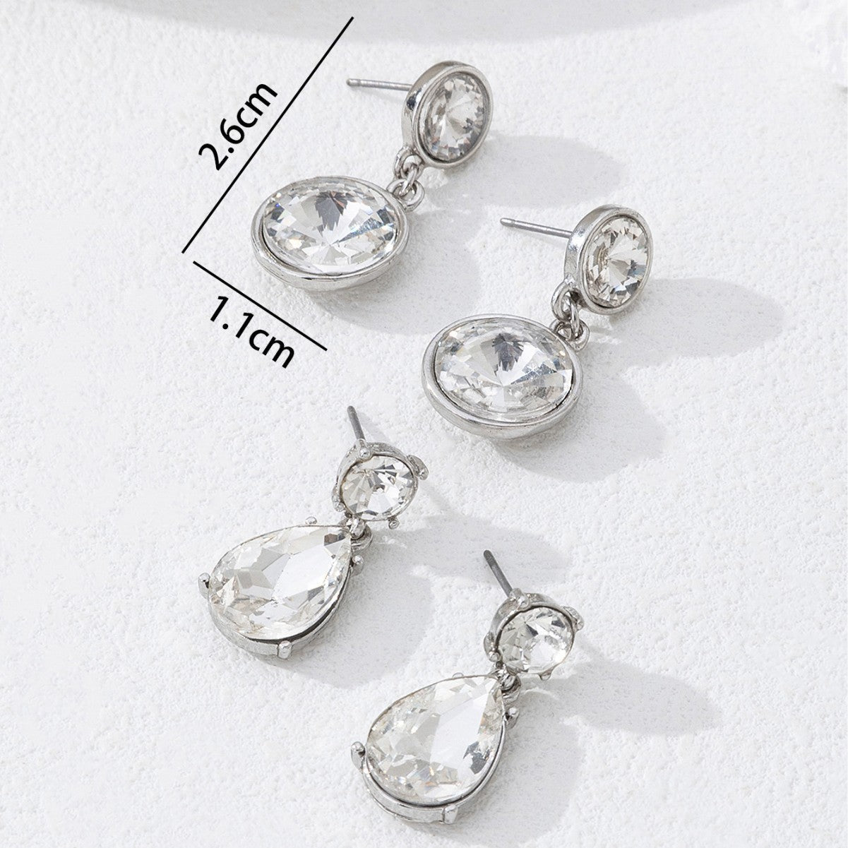 Wholesale Floral Interlinked Drop Earrings, New Niche Design Women  Earrings, European American High End Light Luxury Jewelry