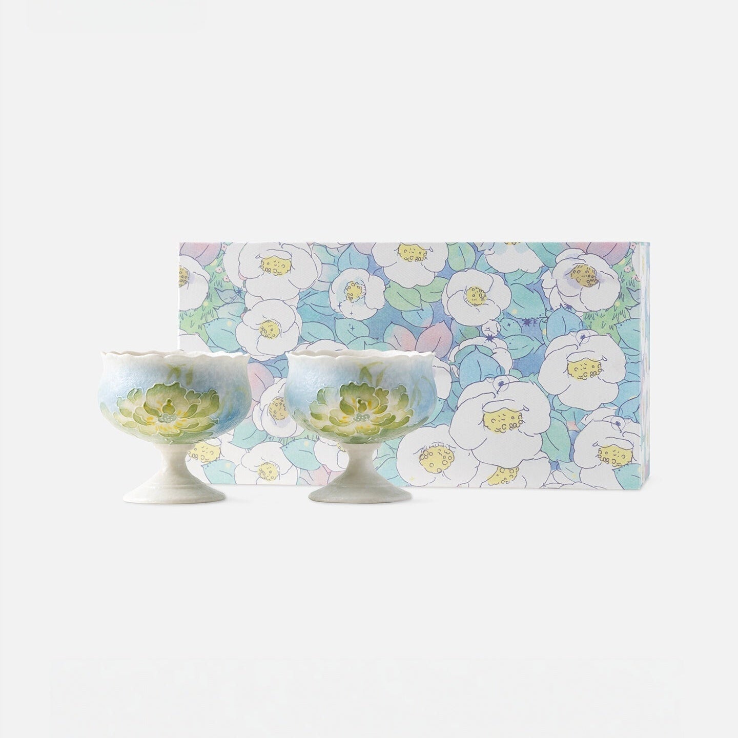 Lotus Ceramic Tea & Coffee Cup Set-0