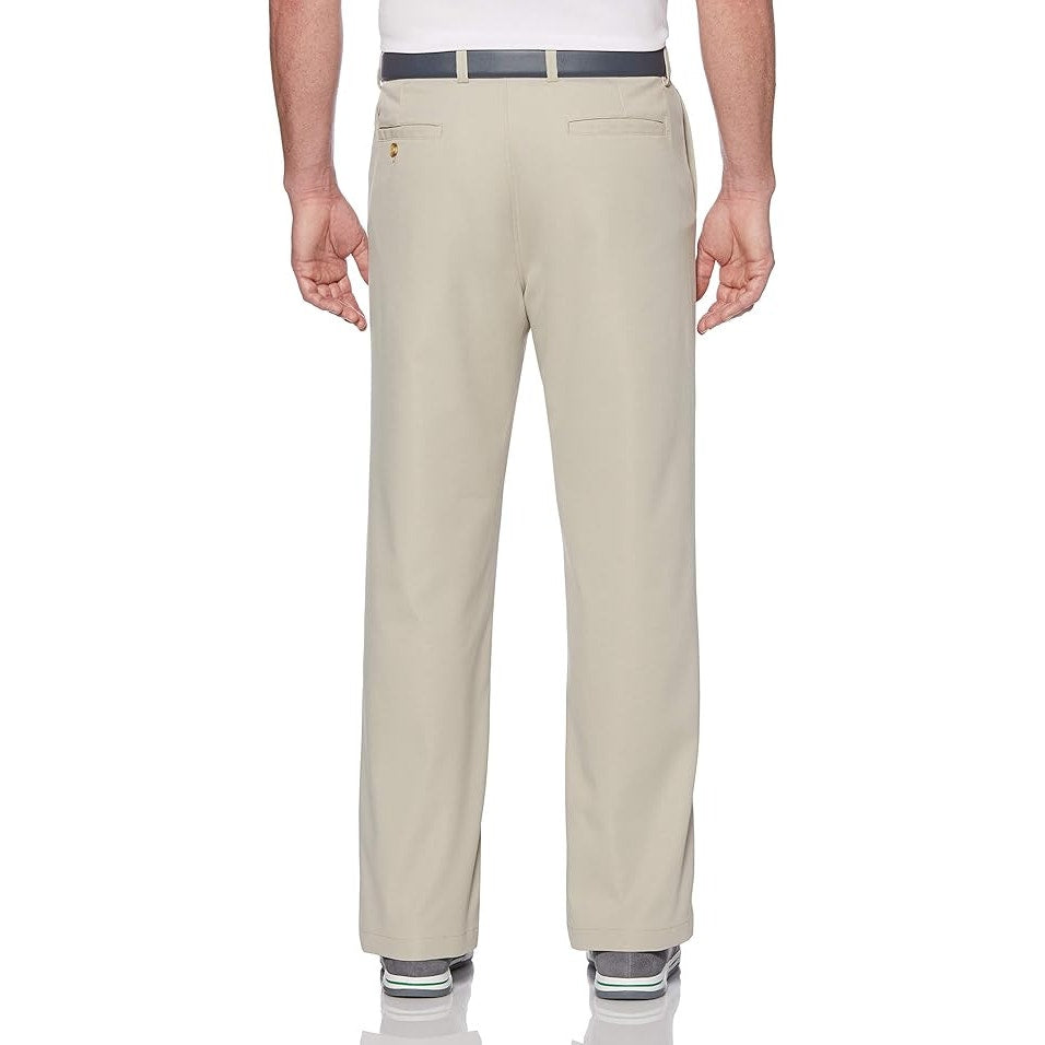 Callaway Mens 36 X 32 Khaki Pro Spin Stretch Active Waistband Golf Pants