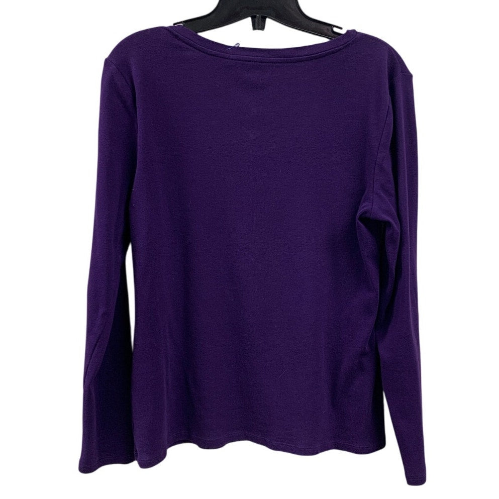 Upcycled Hand Printed Womens Large We Got The Beet Long Sleeve Tee Shirt