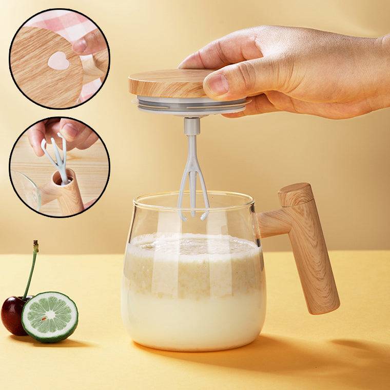 StepUp Coffee Self-Stirring Mug - 400 ml Automatic Mix & Stir Cup-0