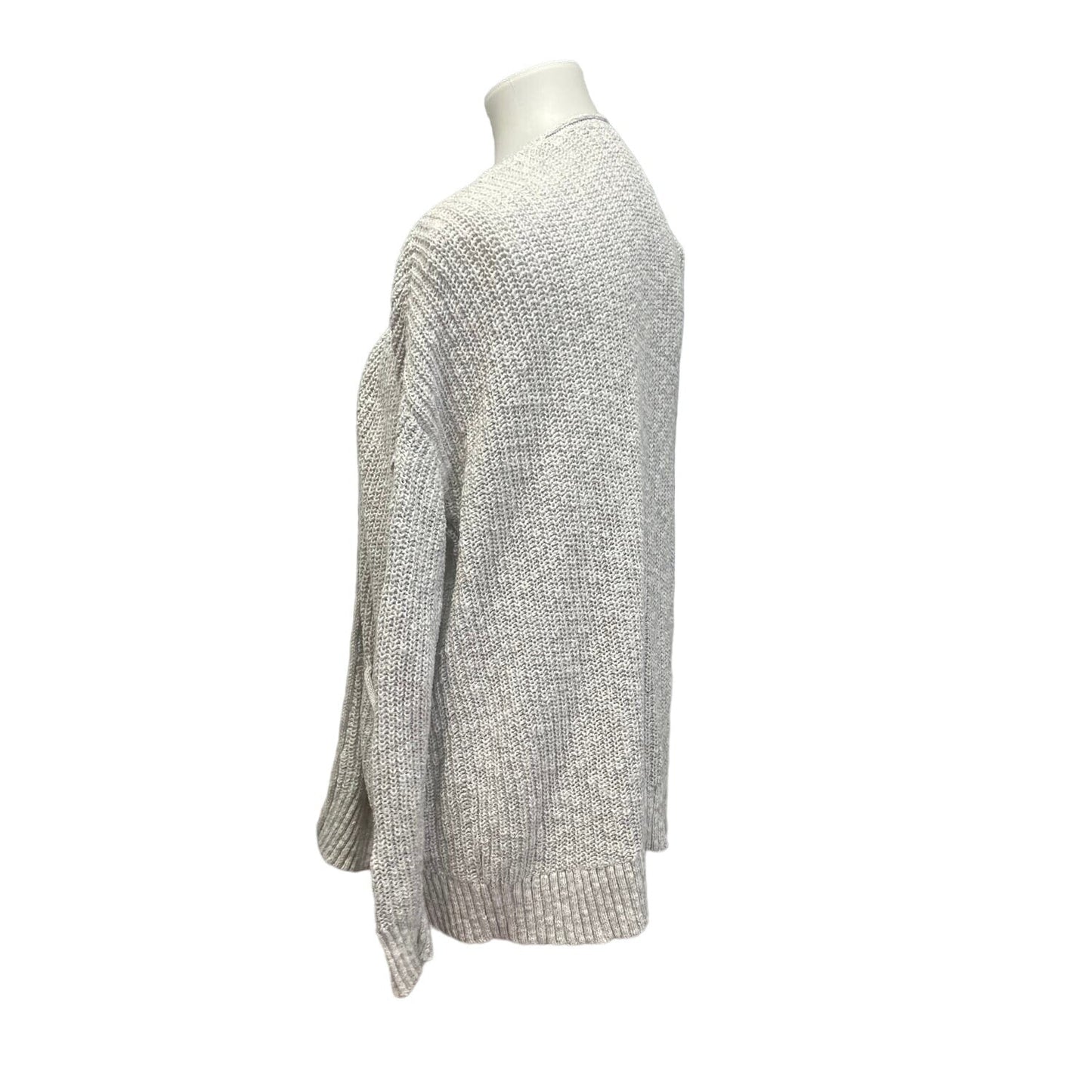 Mossimo Supply Co Womens Small Cabled Arms Open Front Cardigan Sweater