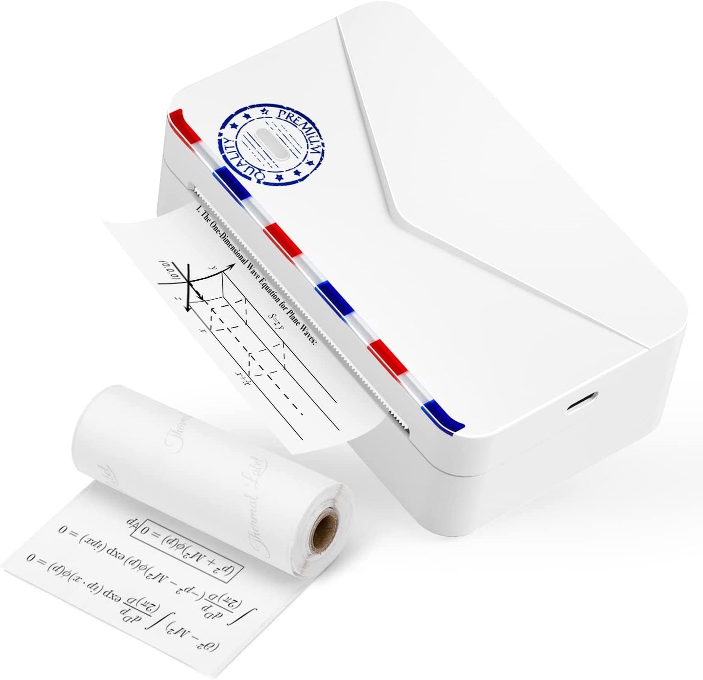 Mobile Phone Bluetooth Mini Ink-free Thermal Printer