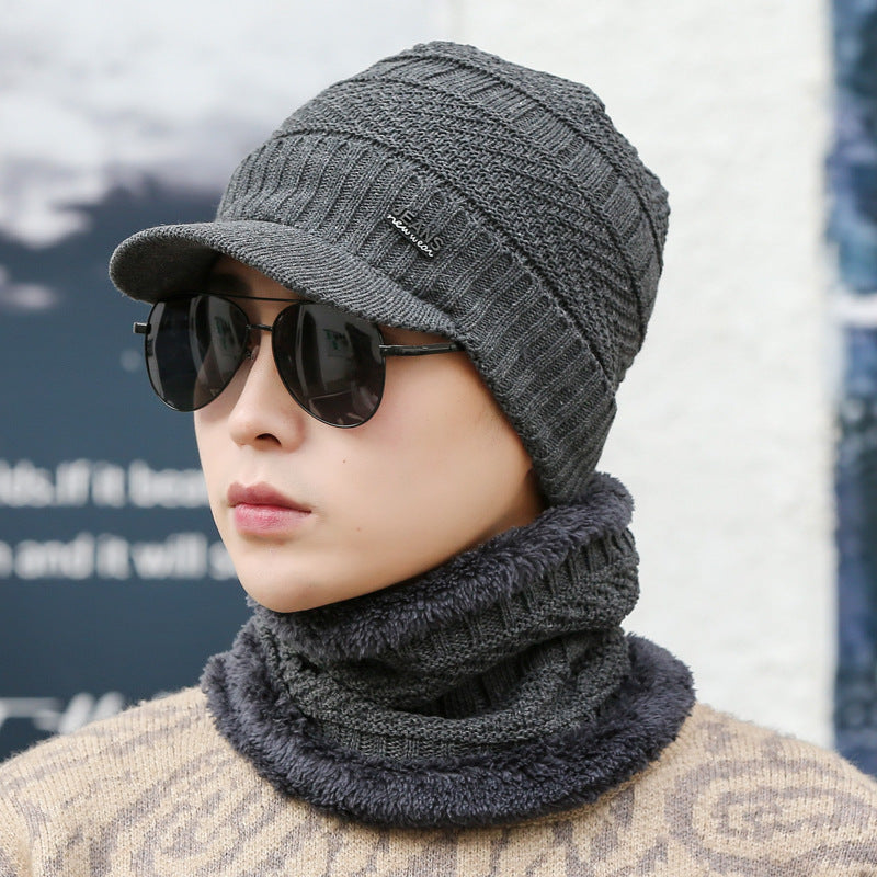 Women’s Fleece-Lined Knit Wool Cap | Winter Warm Hat