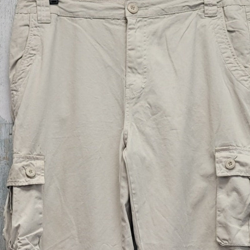 Matchstick Mens 40 X 32 100% Cotton Drawstring Waist Multi Pocket Cargo Pants