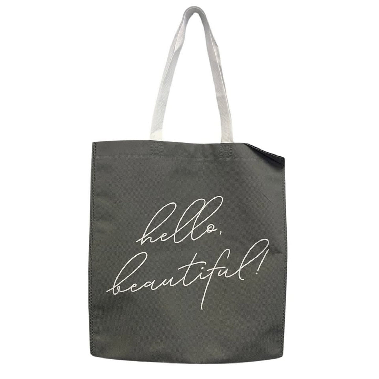 New Upcycled Hand Printed Kinda Bad & Kinda Boujee Shopper Tote Bag