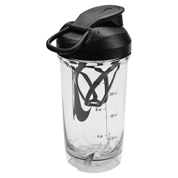 Nike 25 101.2242.910.16 átlátszó fekete shaker kulacs (7700016000)-0