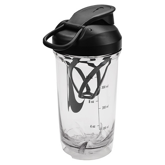 Nike 25 101.2242.910.16 átlátszó fekete shaker kulacs (7700016000)-0