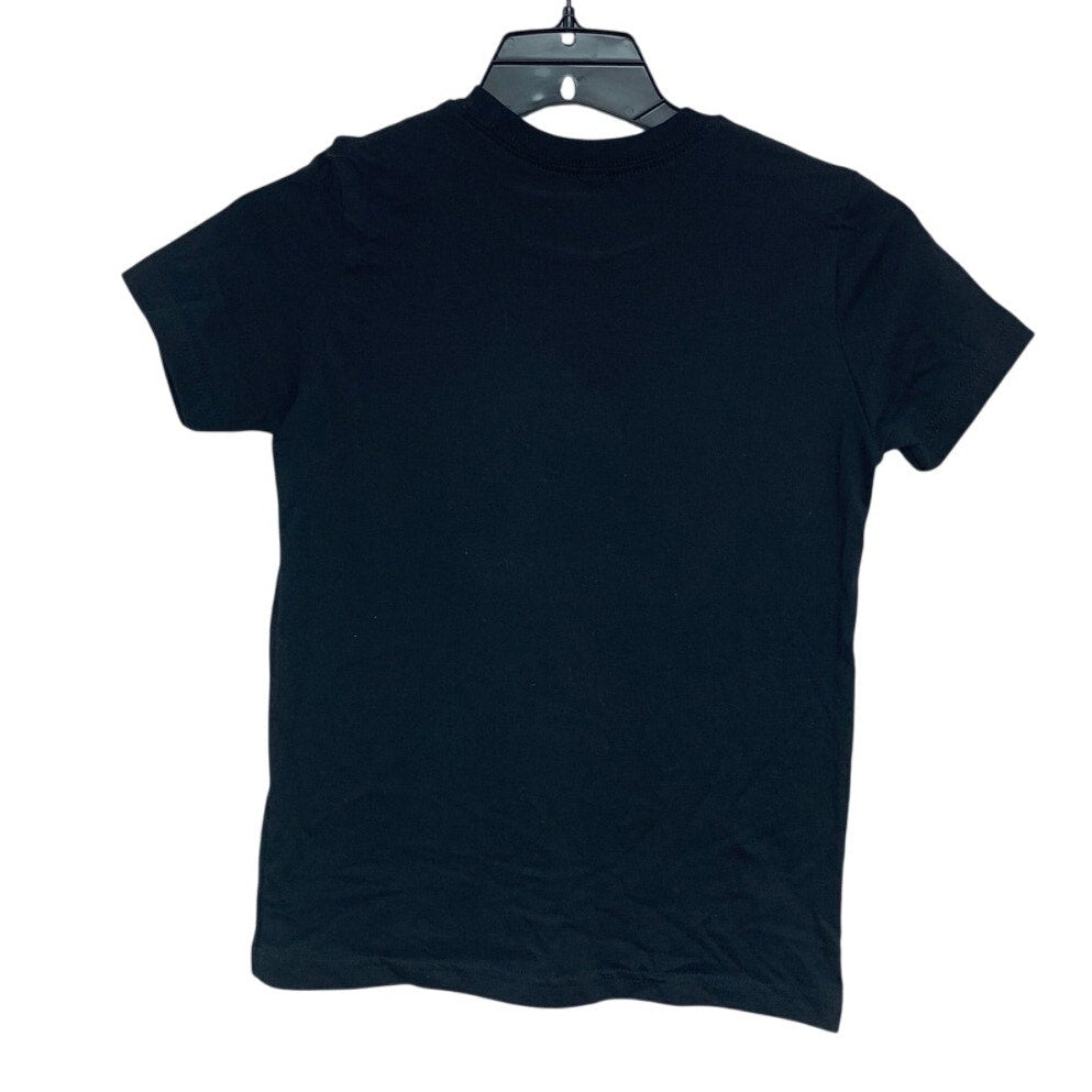 Upcycled Hand Printed Boys Medium (10/12) Rustic Pinecone Short Sleeve Tee Shirt