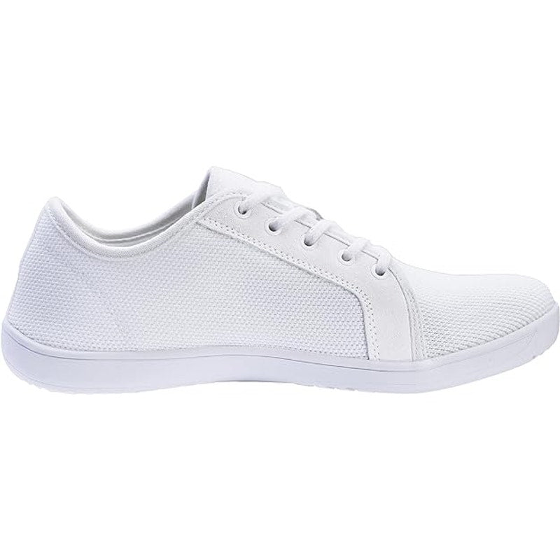 Whitin Mens Size 12 White Mesh Wide Toe Box Zero Drop Lace Up Athletic Shoes
