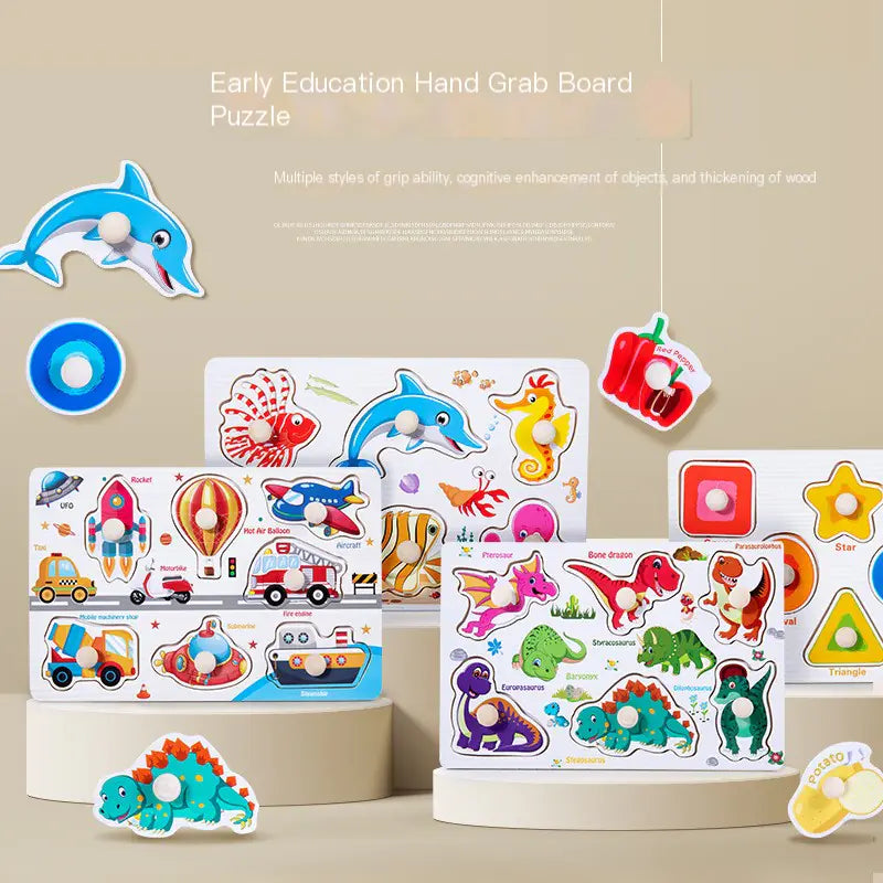Wooden 3D Animal Puzzle