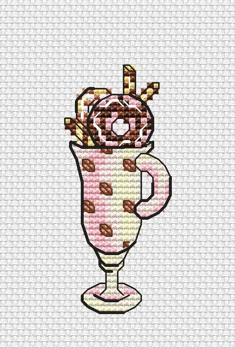 Coffee - PDF Cross Stitch Pattern-0