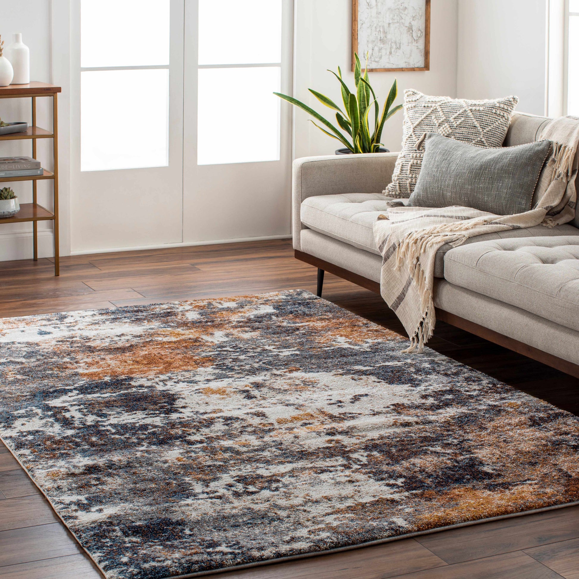 Babatngon Rock Pattern Luxe Rug-1