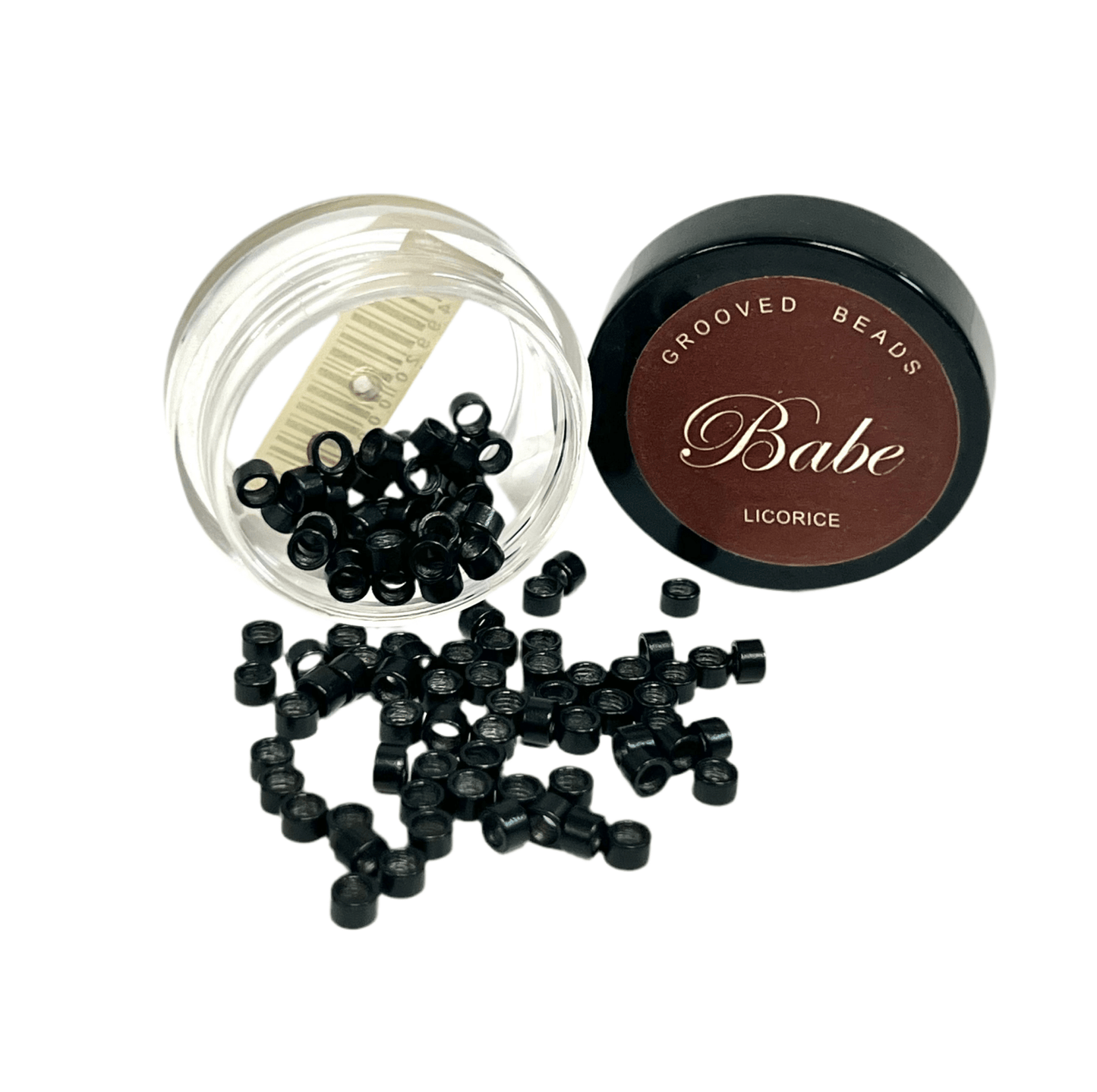 BABE Micro- lock Beads 3.5 mm  (100 pcs)