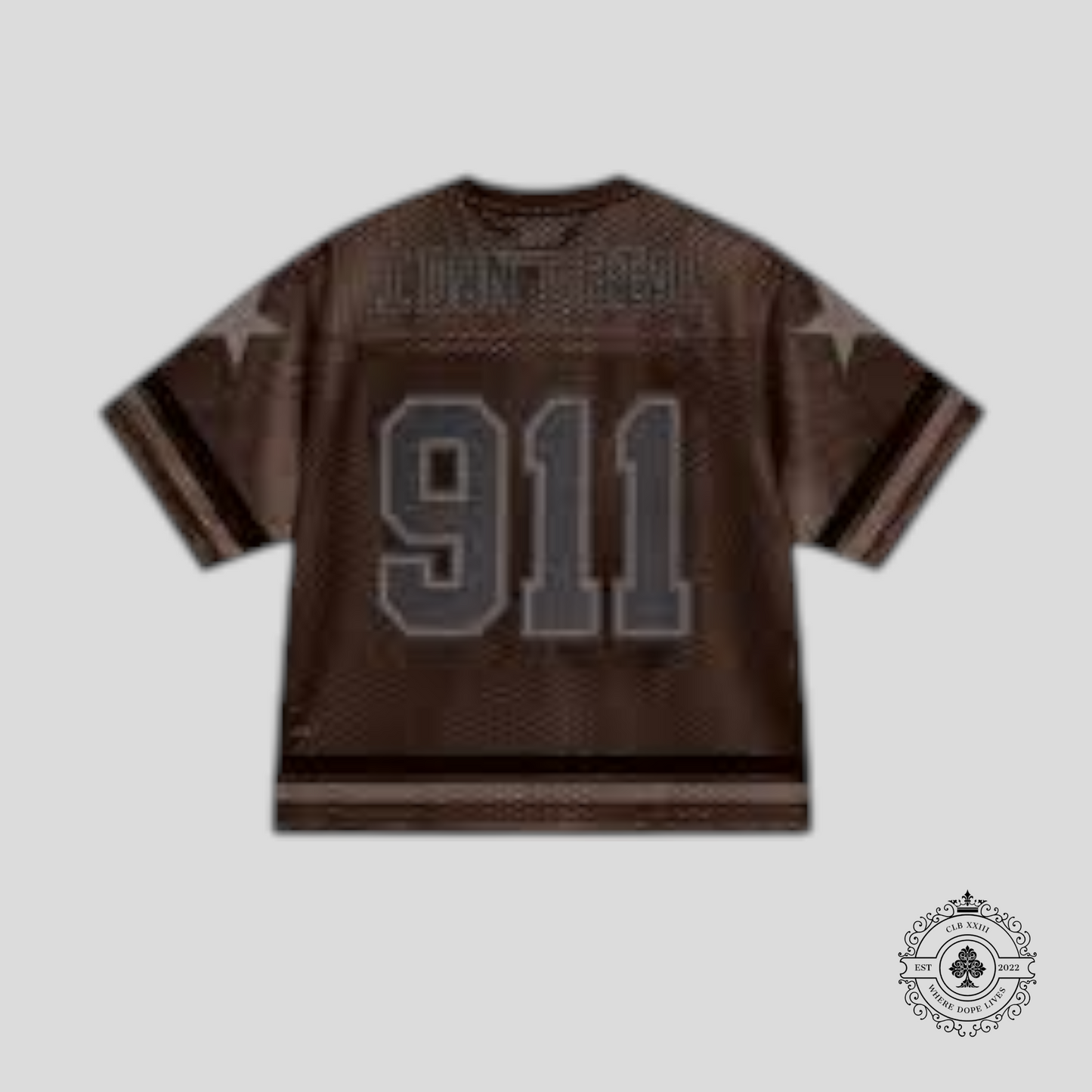 Bravest Studio 911 Football Jersey in Brown