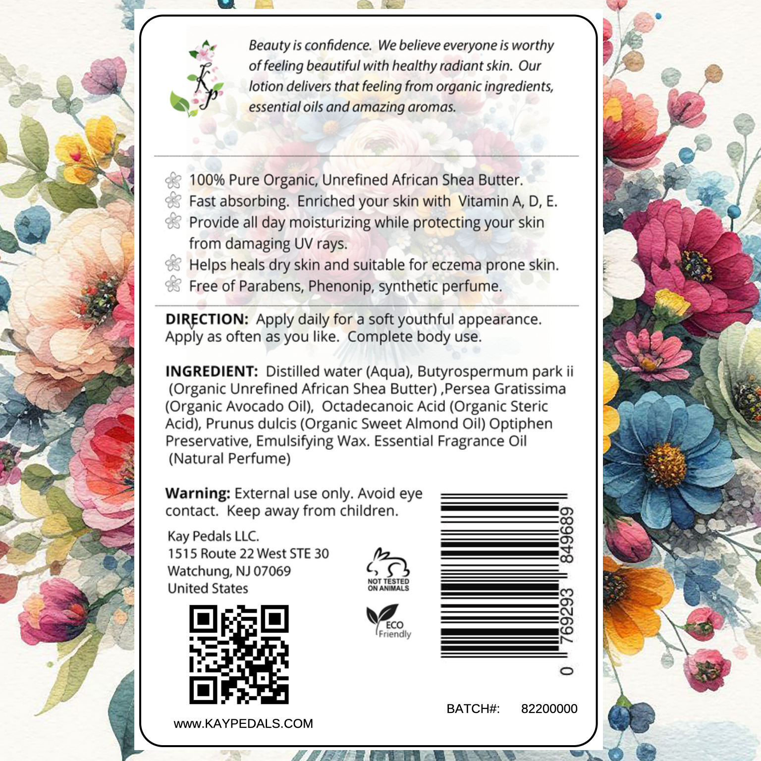Breakfast In Paris Natural Body Lotion 12oz-2