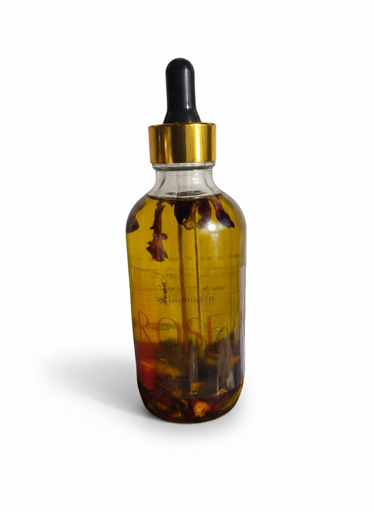 Rose Infused Body Oil 4oz-0