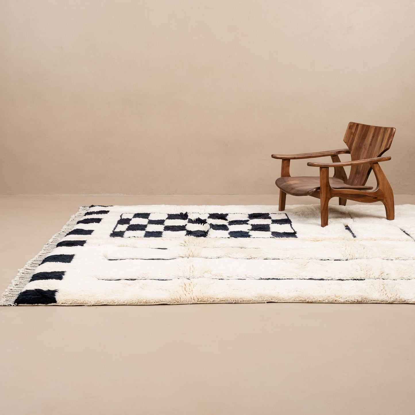 Badra - Luxury Shag Moroccan Rug-1