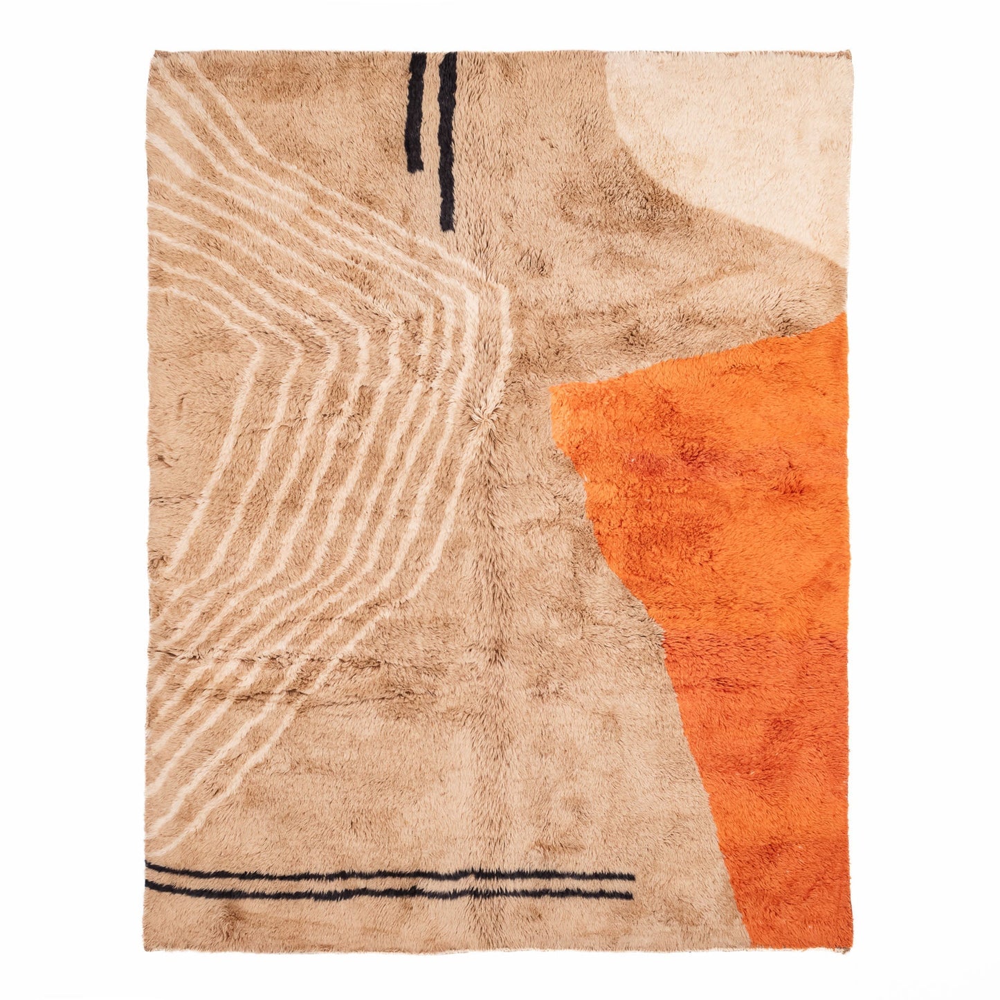 Desert Mirage - Luxury Shag Moroccan Rug-0
