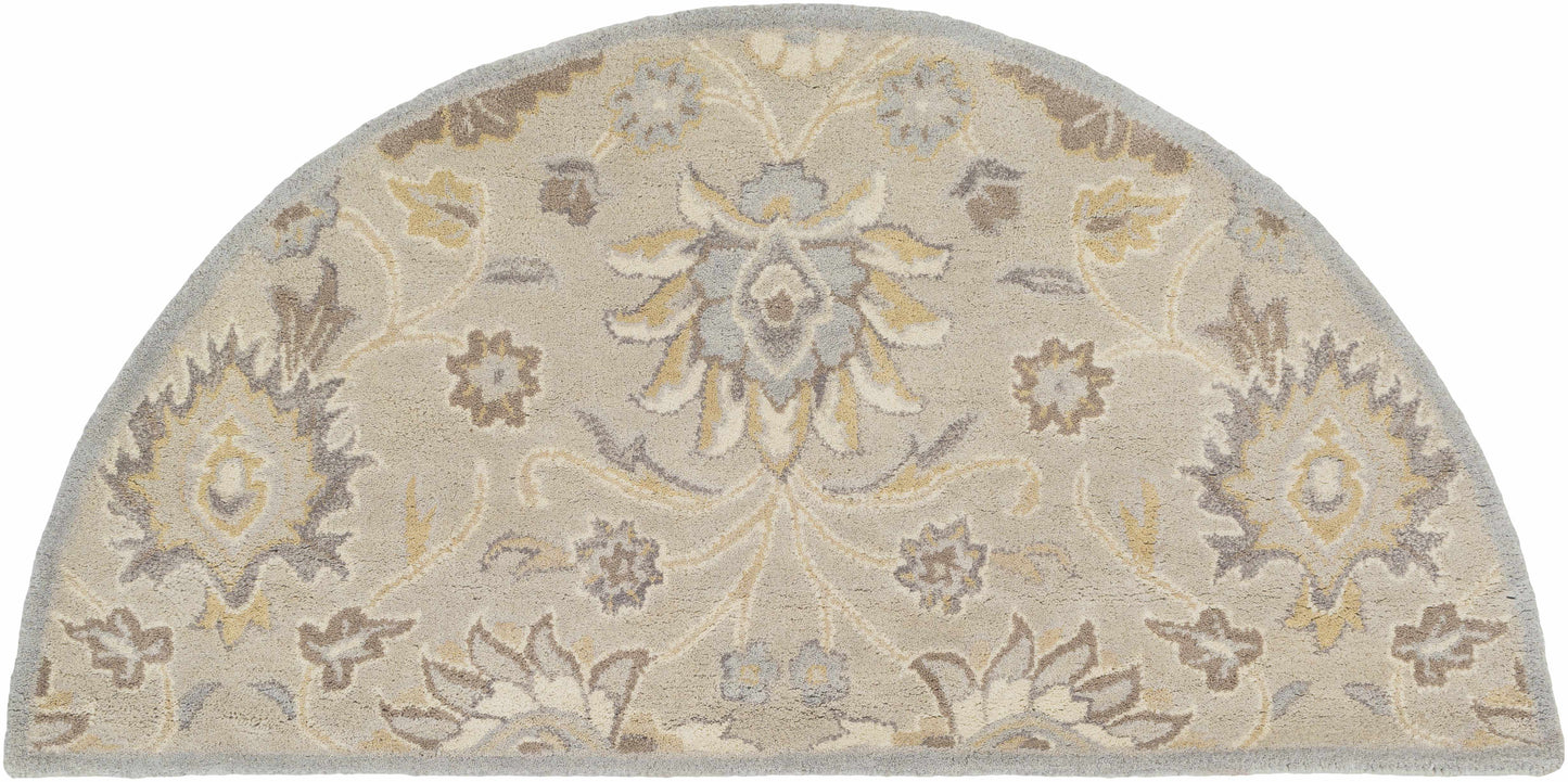 Conesus 1192 Hand Tufted Ivory&Taupe Wool Rug-5