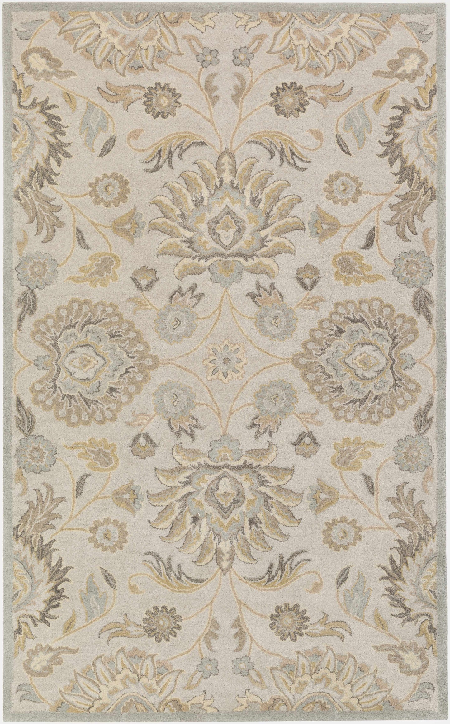 Conesus 1192 Hand Tufted Ivory&Taupe Wool Rug-8