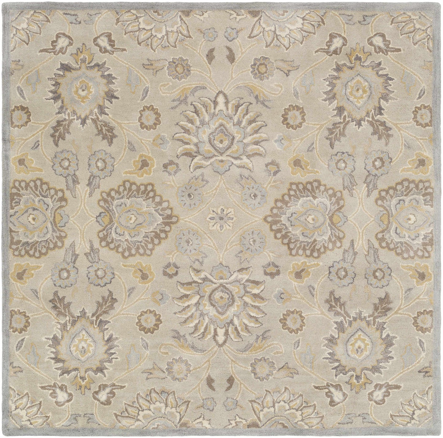 Conesus 1192 Hand Tufted Ivory&Taupe Wool Rug-7