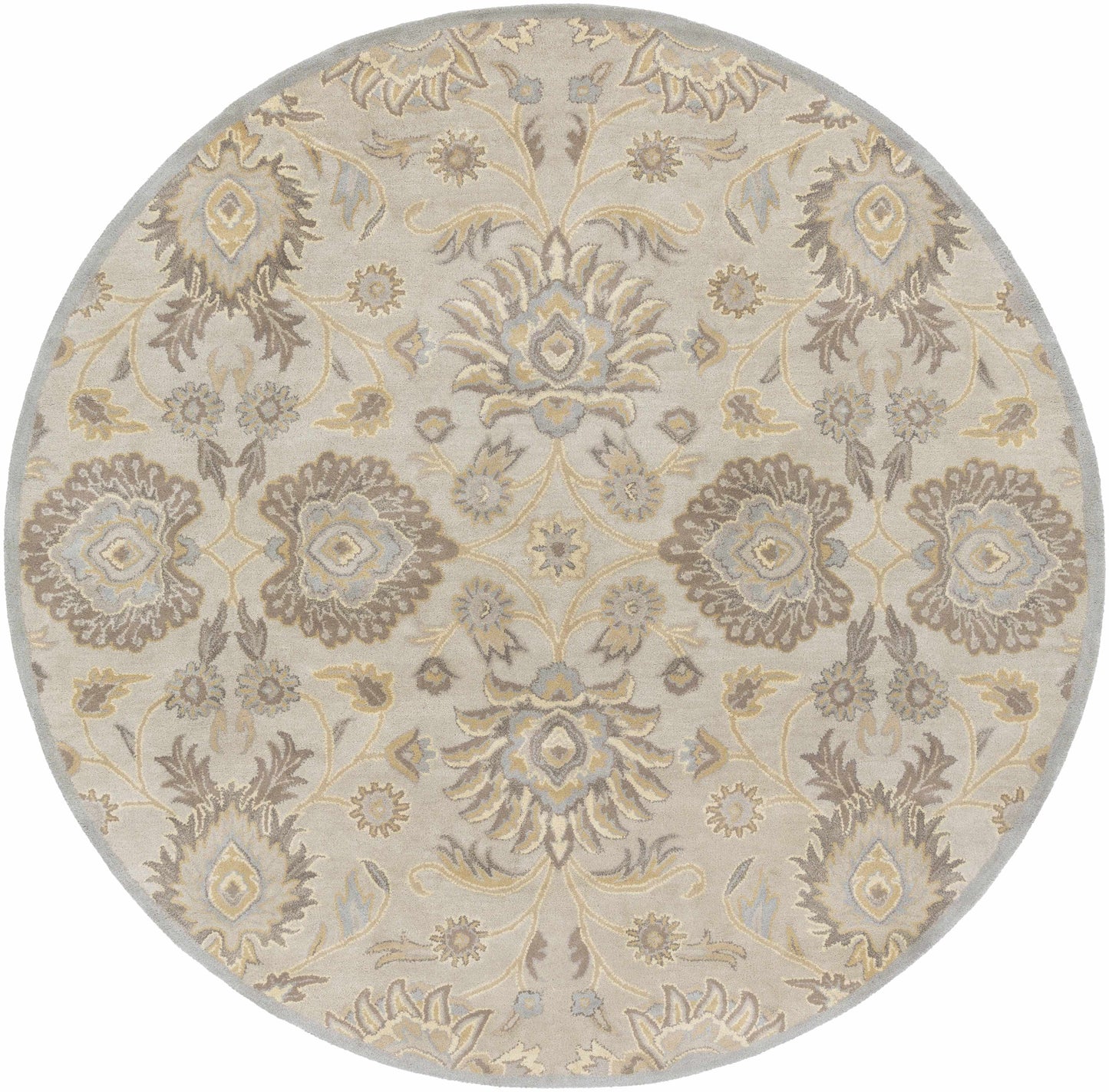 Conesus 1192 Hand Tufted Ivory&Taupe Wool Rug-6