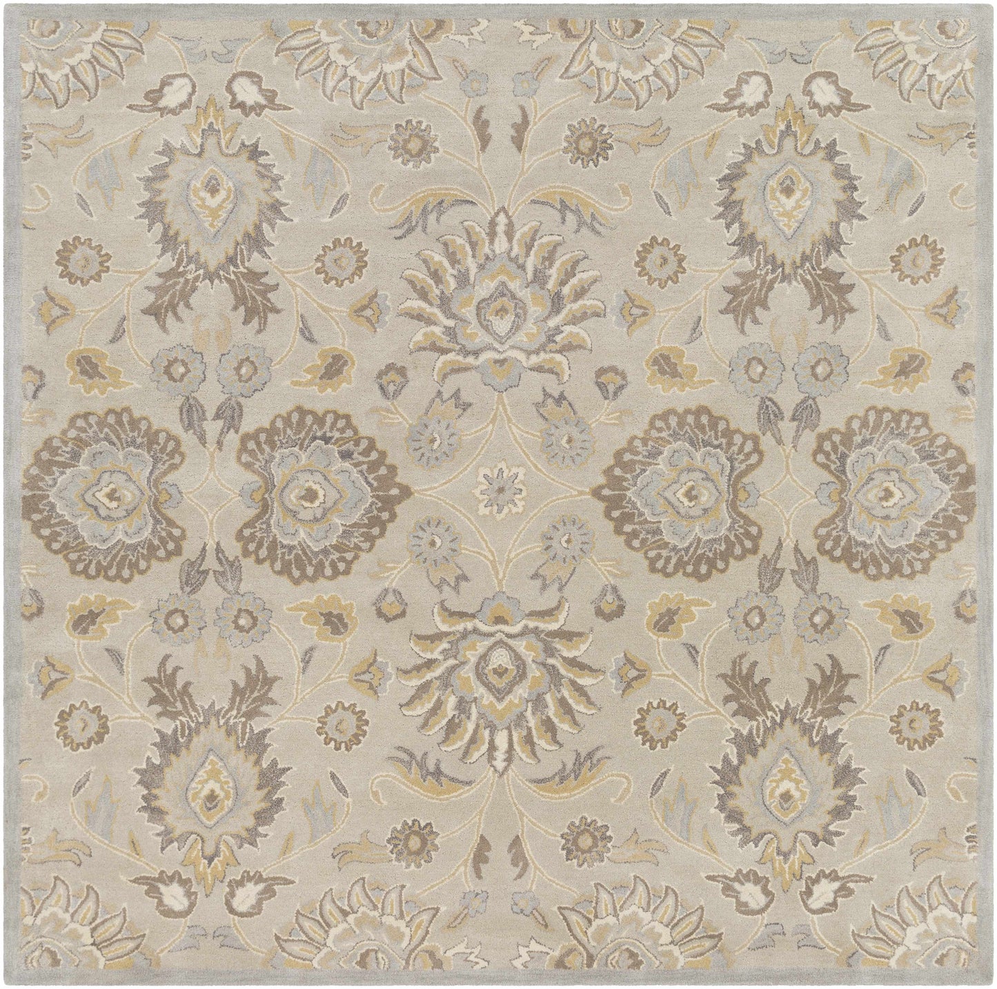 Conesus 1192 Hand Tufted Ivory&Taupe Wool Rug-11