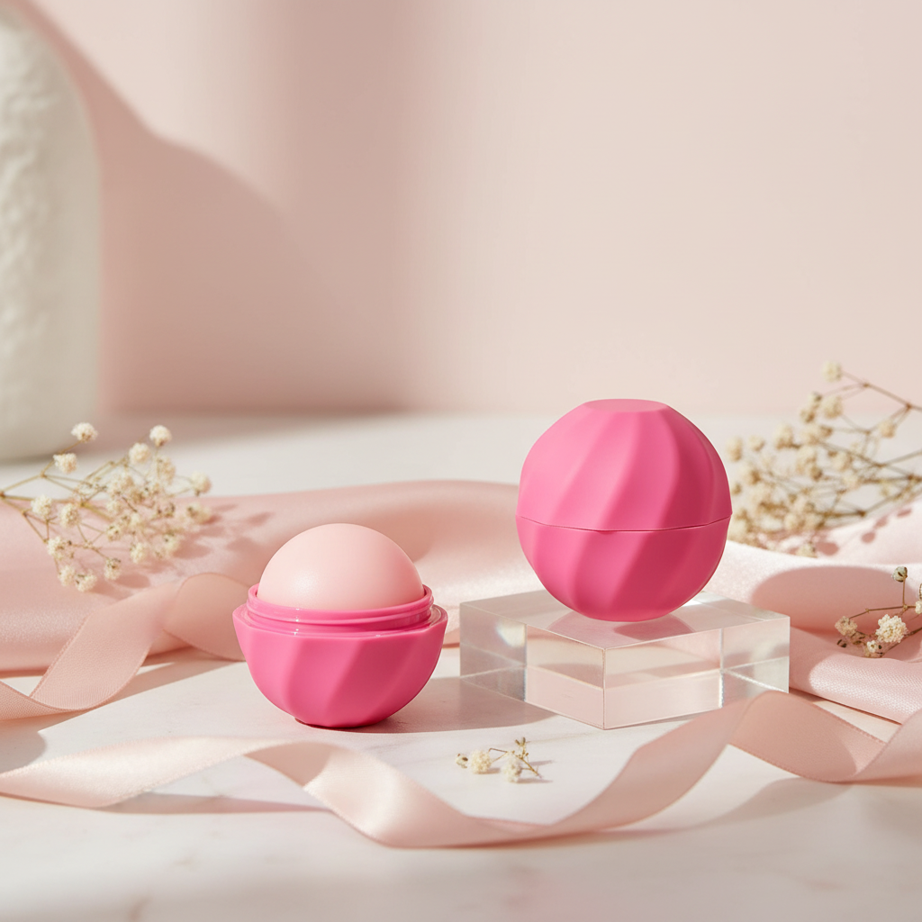 Pink Sugar Kiss Lip Balm Sphere