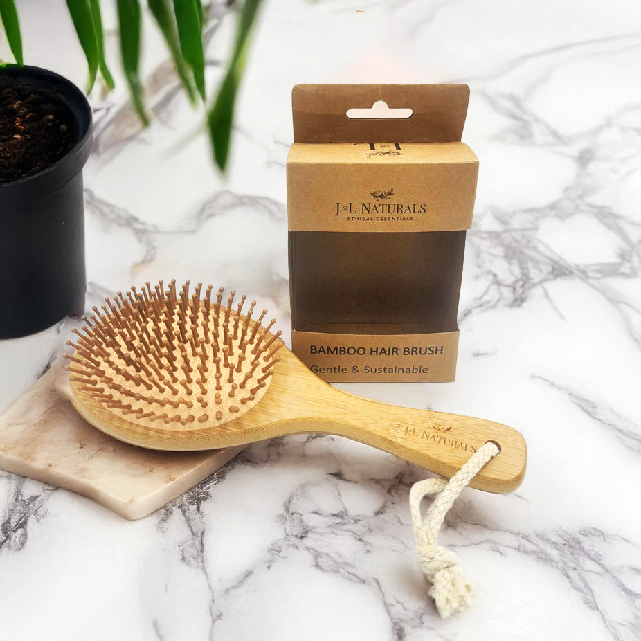 Bamboo Hair Brush-0