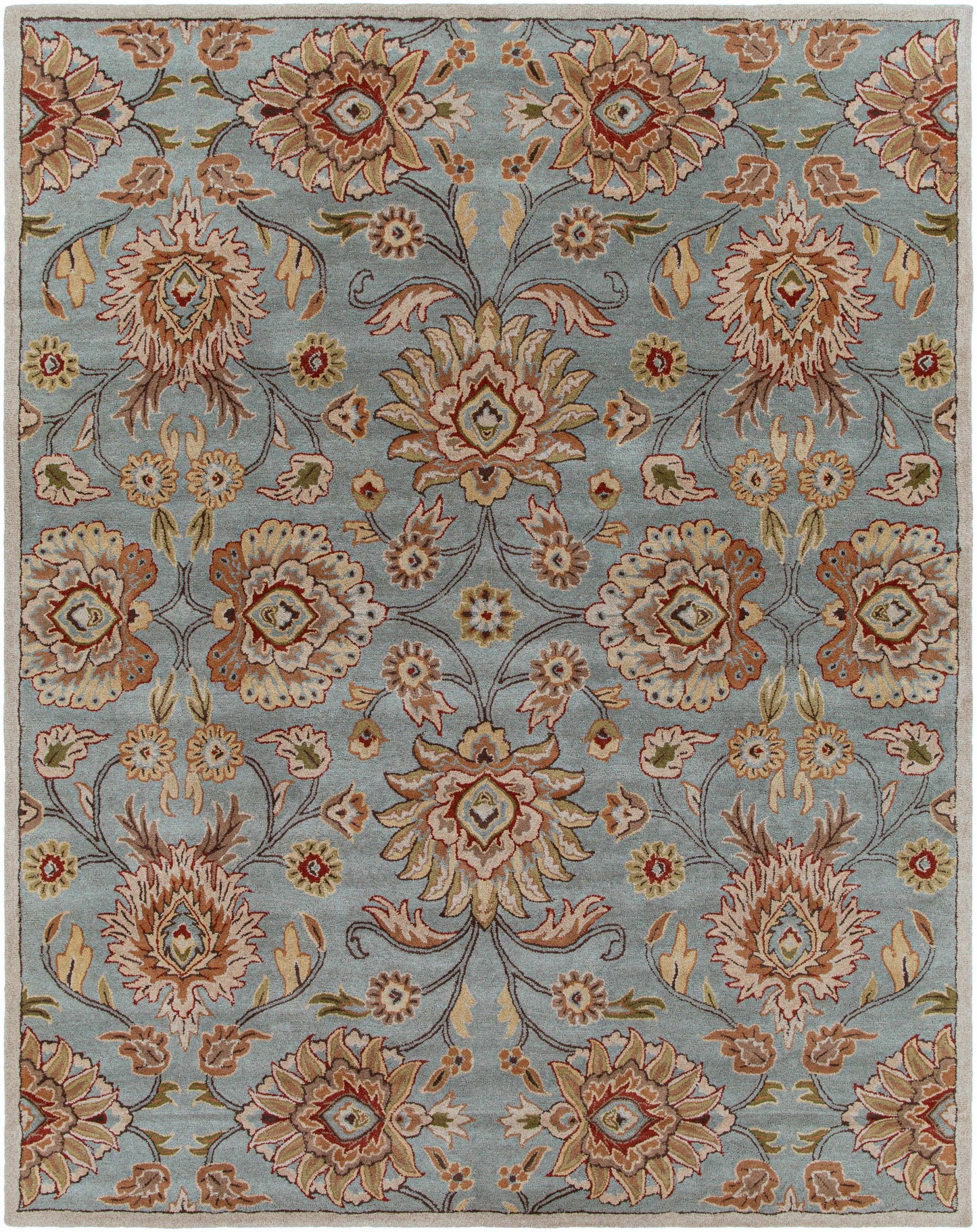 Conesus Hand Tufted Gray 1052 Area Rug-0