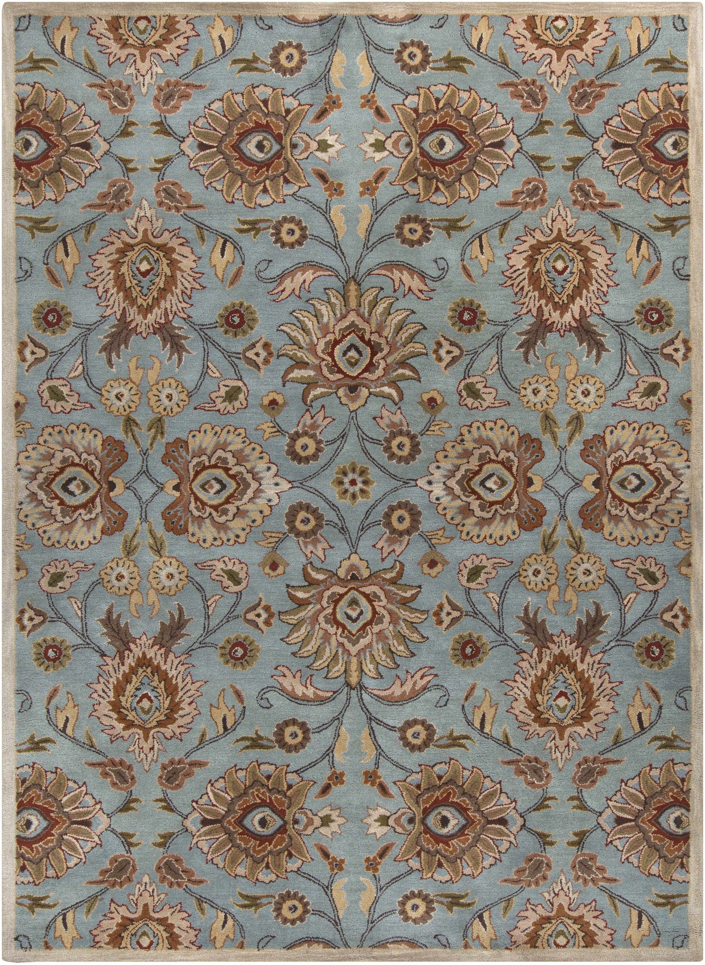Conesus Hand Tufted Gray 1052 Area Rug-11