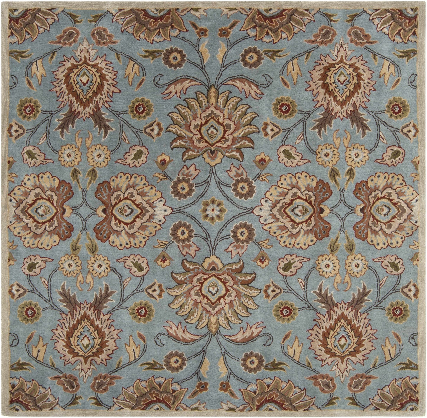 Conesus Hand Tufted Gray 1052 Area Rug-7