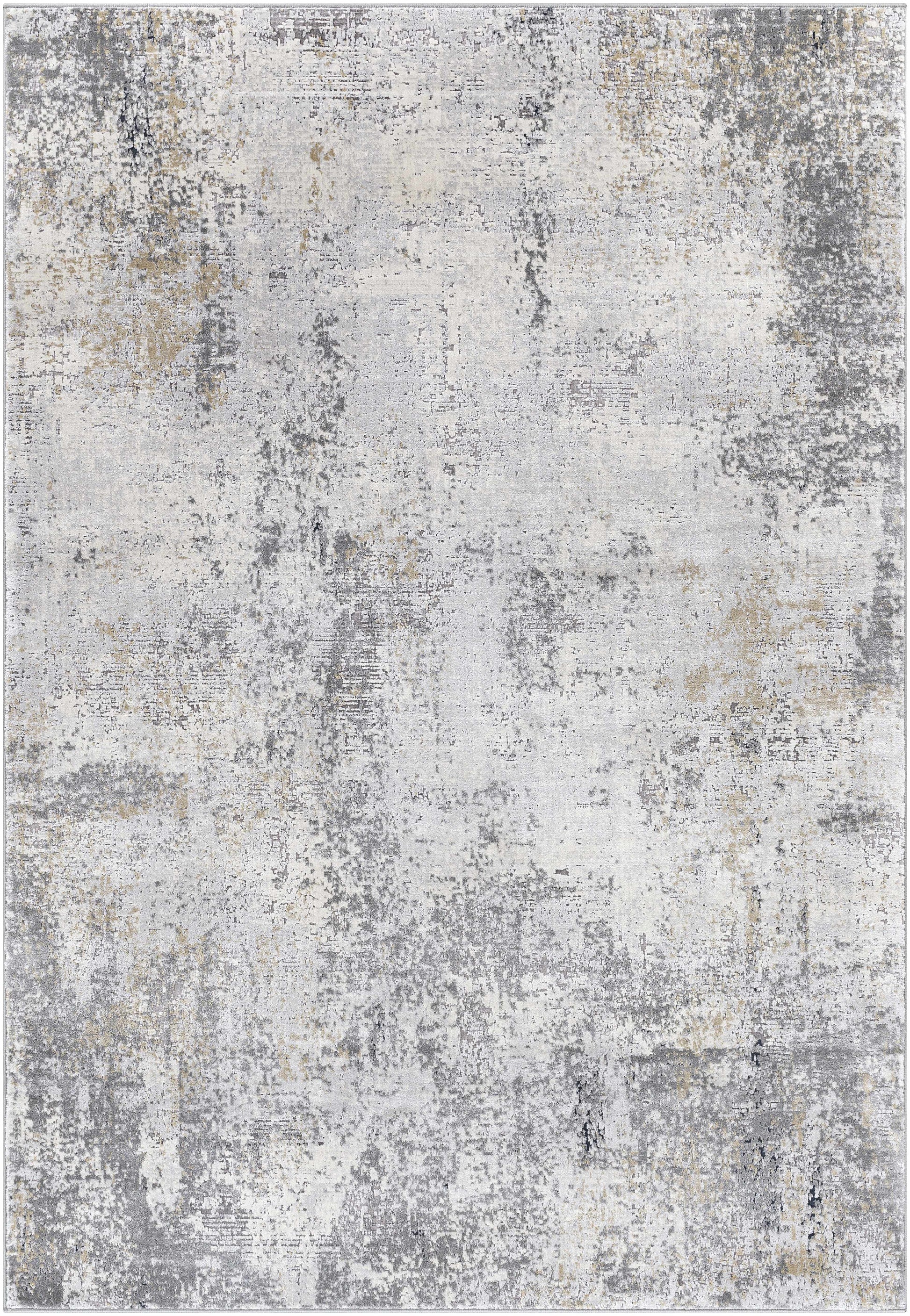 Baranduda Abstract Gray Luxe Rug-5