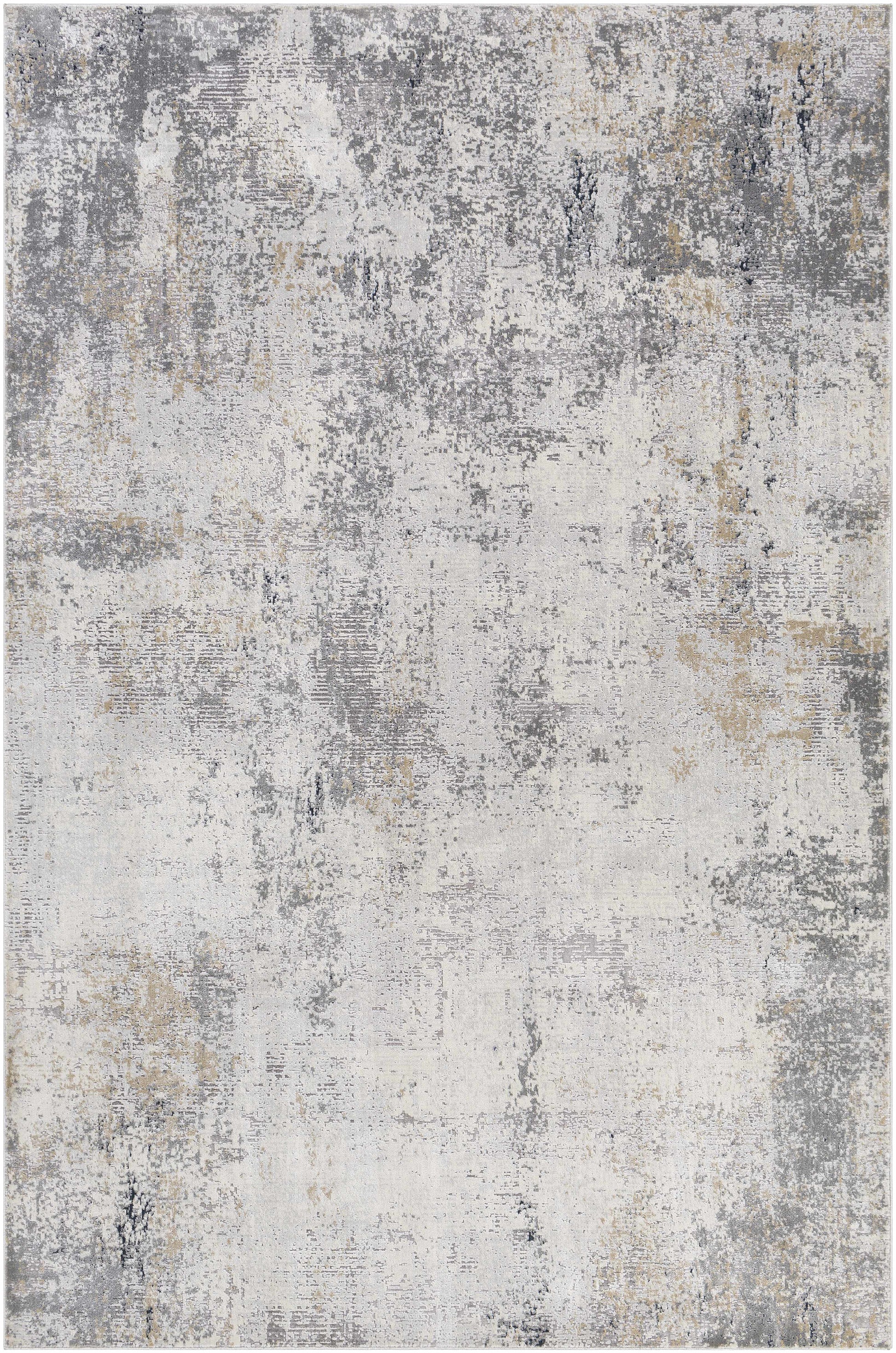 Baranduda Abstract Gray Luxe Rug-0