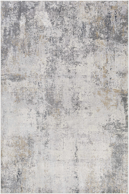Baranduda Abstract Gray Luxe Rug-0