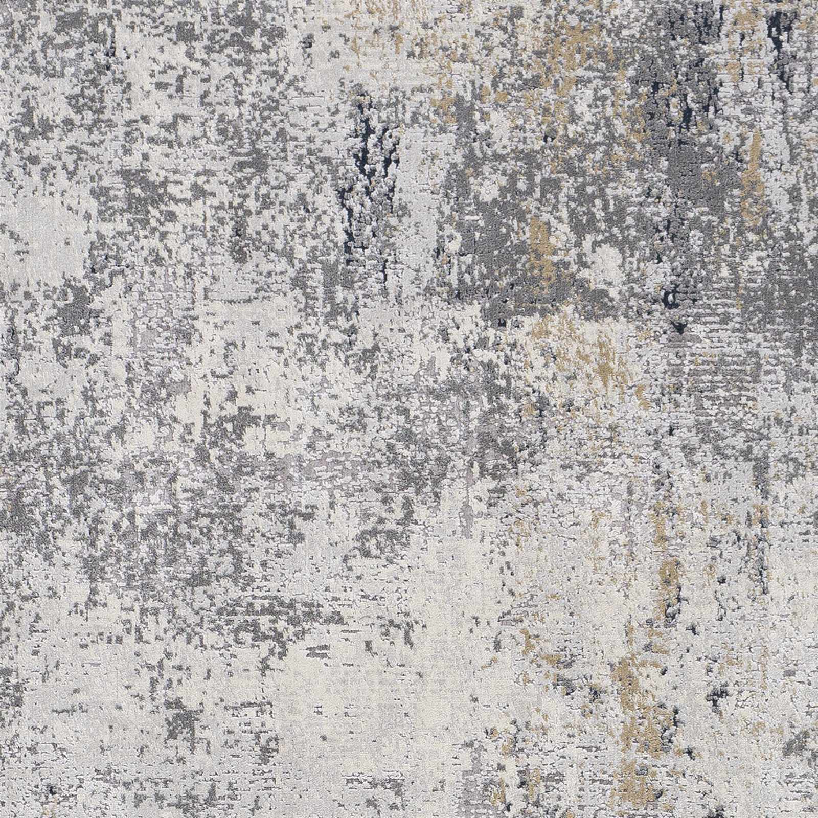 Baranduda Abstract Gray Luxe Rug-3