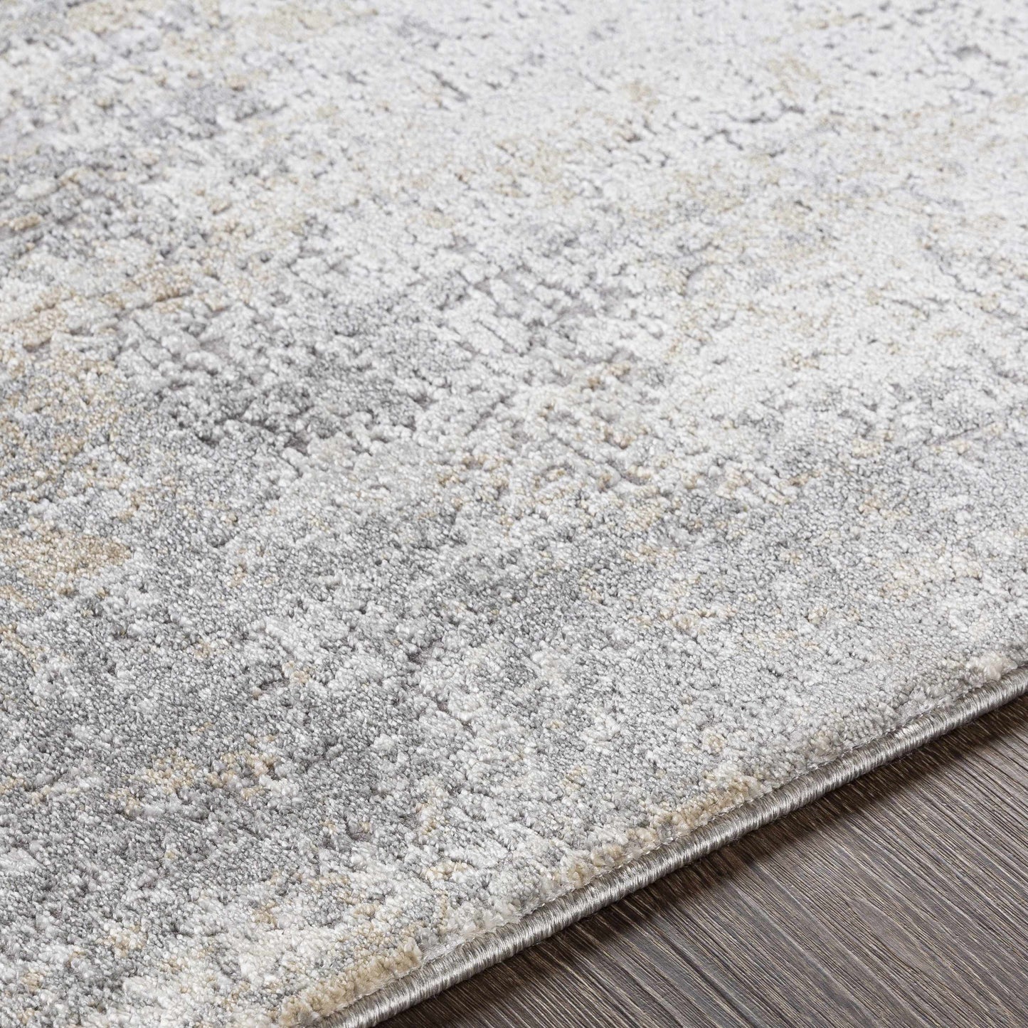 Baranduda Abstract Gray Luxe Rug-2