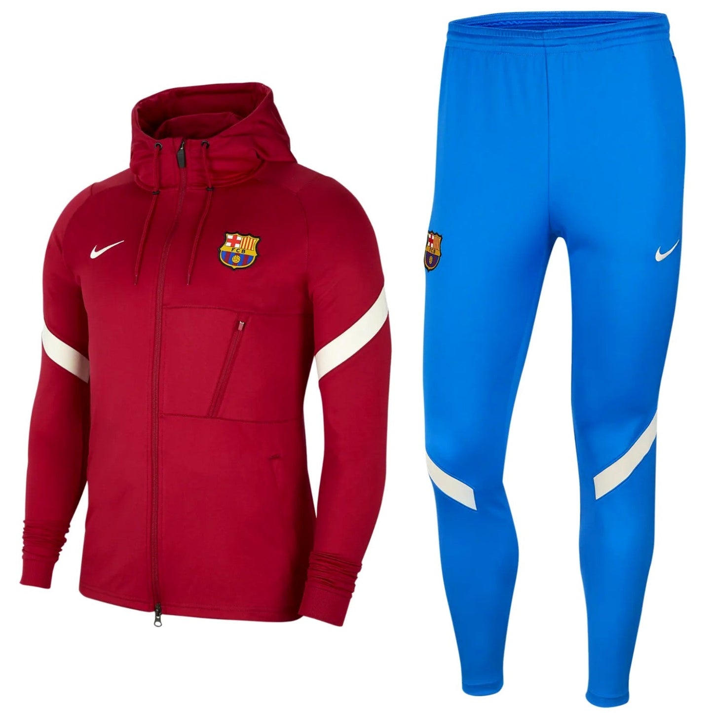 FC Barcelona hooded presentation soccer tracksuit 2021/22 - Nike-0