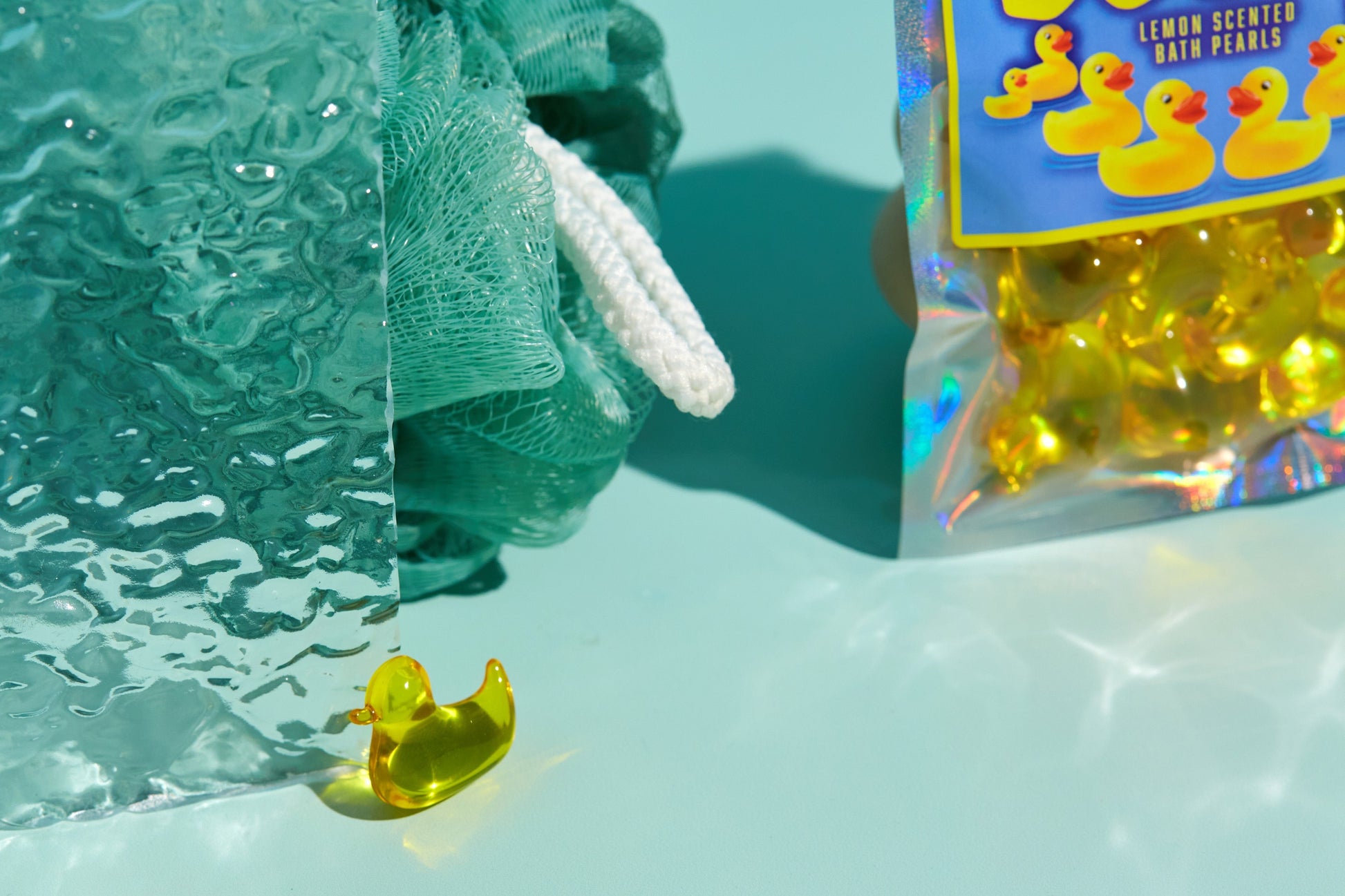 Lemon Duck Bath Pearls-2